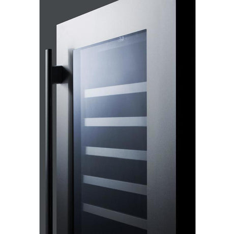 Summit 29 bottles 18" Built-In Trimmed Glass Door Wine Fridge CL18WC Wine Coolers CL18WC Wine Coolers Empire