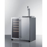 Summit 30" Combination Wine Cellar/Kegerator SWBC3041 Wine Coolers SWBC3041 Wine Coolers Empire