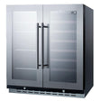 Summit 30" Wide Built-In Wine/Beverage Fridge SWBV3067B Wine/Beverage Coolers Combo SWBV3067B Wine Coolers Empire