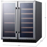 Summit 30" Wide Built-In Wine/Beverage Fridge SWBV3071 Wine/Beverage Coolers Combo SWBV3071 Wine Coolers Empire