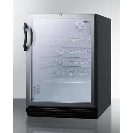 Summit 36 Bottle 24" Wide, ADA Compliant Wine Fridge SWC6GBLADA Wine Coolers SWC6GBLADA Wine Coolers Empire