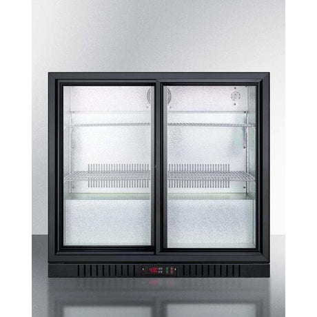 Summit 36" Wide Beverage Fridge SCR700B Beverage Centers SCR700B Wine Coolers Empire