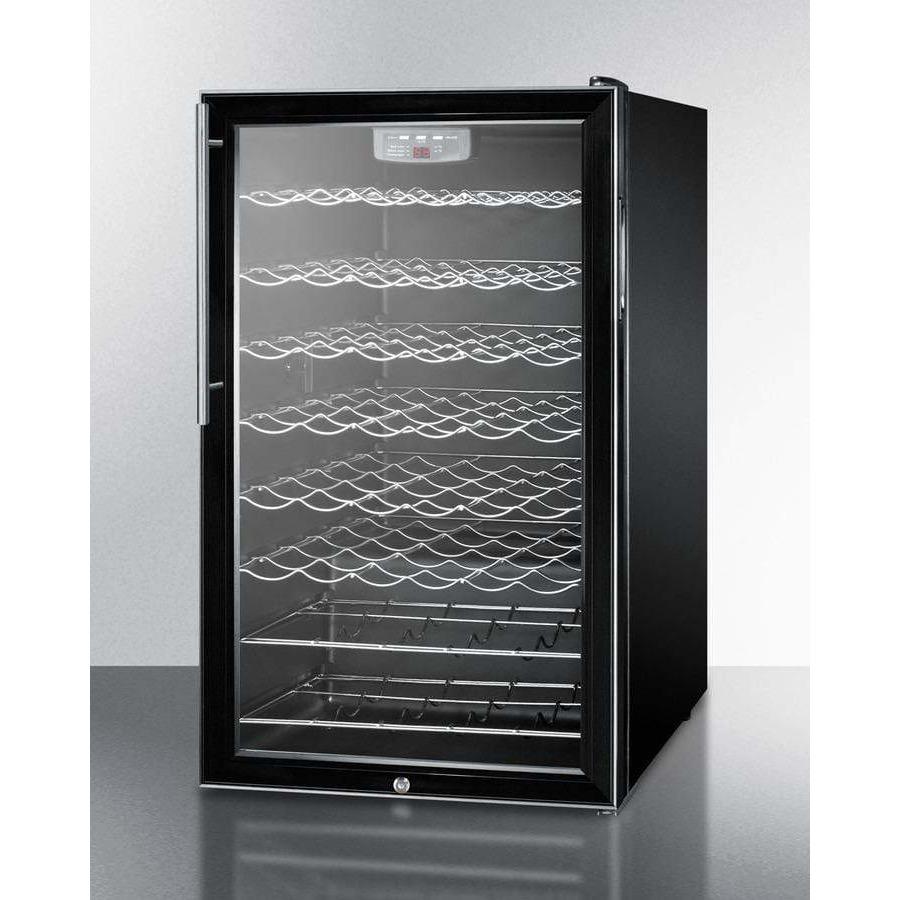 Summit 40 Bottle 20" Wide, ADA Compliant Wine Fridge SWC525L7HVADA Wine Coolers SWC525L7HVADA Wine Coolers Empire