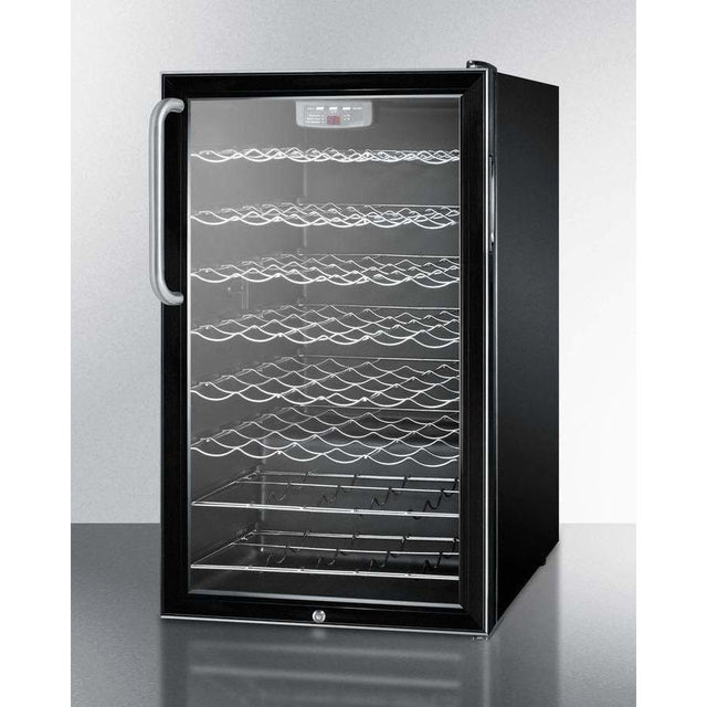 Summit 40 Bottle 20" Wide , ADA Compliant Wine Fridge SWC525L7TBADA Wine Coolers SWC525L7TBADA Wine Coolers Empire