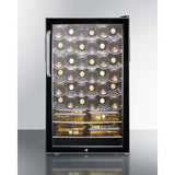 Summit 40 Bottle 20" Wide , ADA Compliant Wine Fridge SWC525L7TBADA Wine Coolers SWC525L7TBADA Wine Coolers Empire