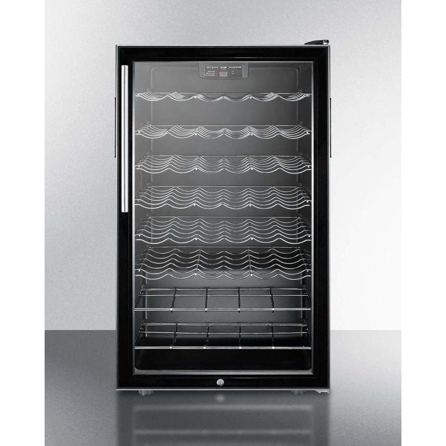 Summit 40 Bottle 20" Wide , ADA Compliant Wine Fridge SWC525LHVADA Wine Coolers SWC525LHVADA Wine Coolers Empire