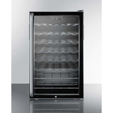 Summit 40 Bottle 20" Wide Built-In , ADA Compliant Wine Fridge SWC525LBISHADA Wine Coolers SWC525LBISHADA Wine Coolers Empire