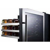 Summit 44 Bottle 24" Wide Built-In Wine Fridge SWC532LBIST Wine Coolers SWC532LBIST Wine Coolers Empire