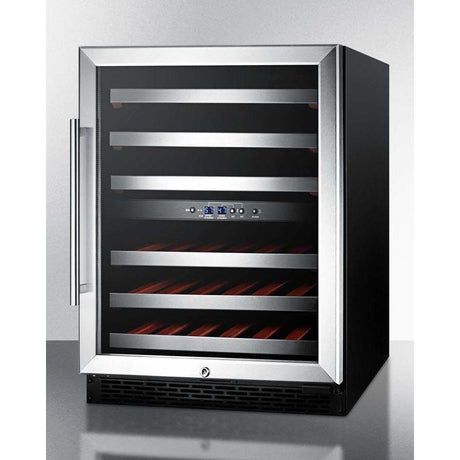 Summit 46 Bottle 24" Wide Built-In, ADA Compliant Wine Fridge SWC530BLBISTADA Wine Coolers SWC530BLBISTADA Wine Coolers Empire