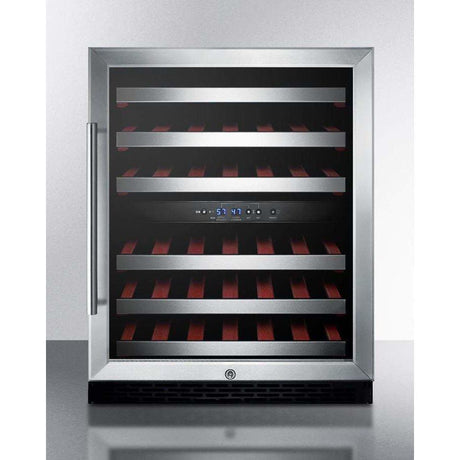 Summit 46 Bottle 24" Wide Built-In, ADA Compliant Wine Fridge SWC530BLBISTADA Wine Coolers SWC530BLBISTADA Wine Coolers Empire