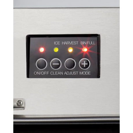 Summit 50 lb. Panel Ready ADA Clear Icemaker BIM44GCSSIFADA Ice Makers BIM44GCSSIFADA Wine Coolers Empire