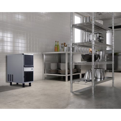Summit 55 lb. Commercial Bullet Ice Machine BIM55BU Ice Makers BIM55BU Wine Coolers Empire