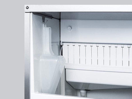 Summit 62 lb. Clear Outdoor/Indoor Icemaker BIM68OSGDR Ice Makers BIM68OSGDR Wine Coolers Empire
