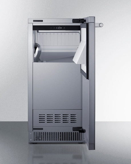 Summit 68lb. Indoor Clear Icemaker with ADA Compliant Ice Makers Wine Coolers Empire