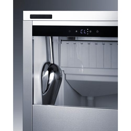 Summit 68lb. Indoor Clear Icemaker with ADA Compliant Ice Makers Wine Coolers Empire