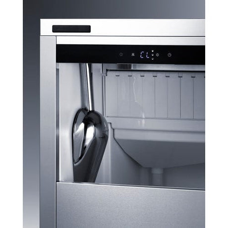 Summit 68lb. Indoor Clear Icemaker with ADA Compliant Ice Makers Wine Coolers Empire
