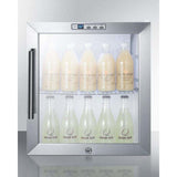 Summit Beverage Fridge SCR215LCSS Beverage Centers SCR215LCSS Wine Coolers Empire