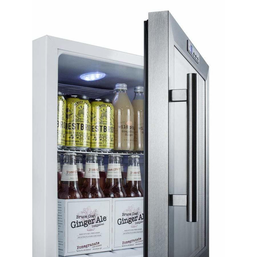 Summit Beverage Fridge SCR215LCSS Beverage Centers SCR215LCSS Wine Coolers Empire