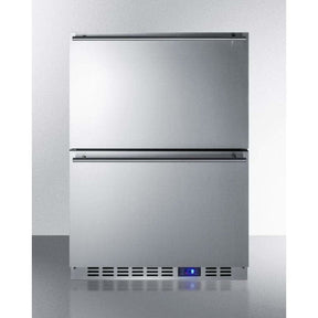 Summit Classic 24" Wide Built-In 2-Drawer All-Freezer CL2F249 Freezers CL2F249 Wine Coolers Empire