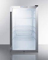 Summit Commercial 19" Wide Beverage Fridge SCR486L Beverage Centers SCR486L Wine Coolers Empire