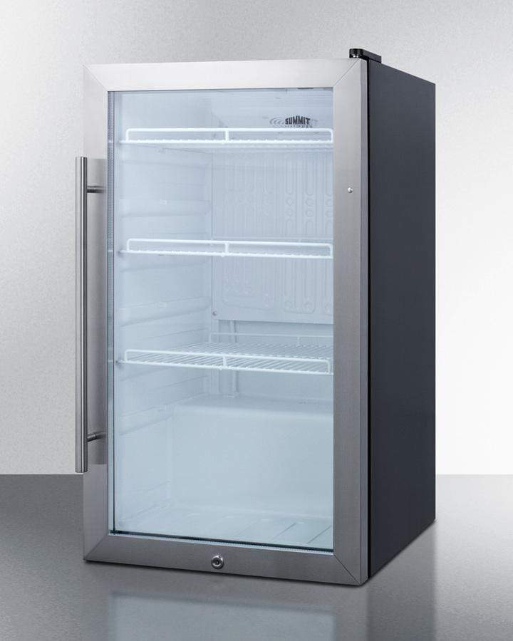 Summit Commercial 19" Wide Outdoor Beverage Fridge SCR489OS Beverage Centers SCR489OS Wine Coolers Empire