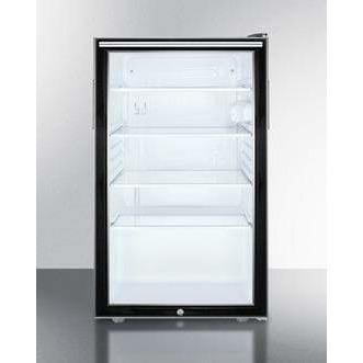 Summit Commercial 20" Wide All-Fridge SCR500BL7HH Refrigerators SCR500BL7HH Wine Coolers Empire