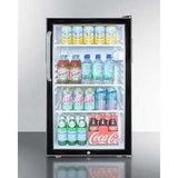 Summit Commercial 20" Wide All-Fridge SCR500BL7TB Refrigerators SCR500BL7TB Wine Coolers Empire