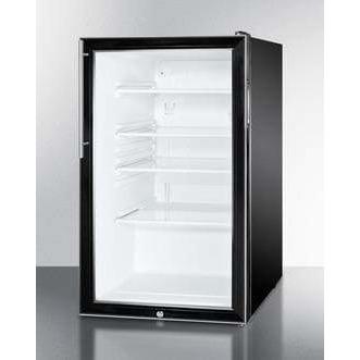 Summit Commercial 20" Wide Built-In All-Fridge SCR500BLBI7HV Refrigerators SCR500BLBI7HV Wine Coolers Empire