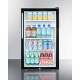 Summit Commercial 20" Wide Built-In All-Fridge SCR500BLBI7HV Refrigerators SCR500BLBI7HV Wine Coolers Empire