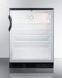 Summit Commercial 24" Automatic Defrost Craft Beer Pub Fridge SCR600BGLDTPUB Beverage Centers SCR600BGLDTPUB Wine Coolers Empire