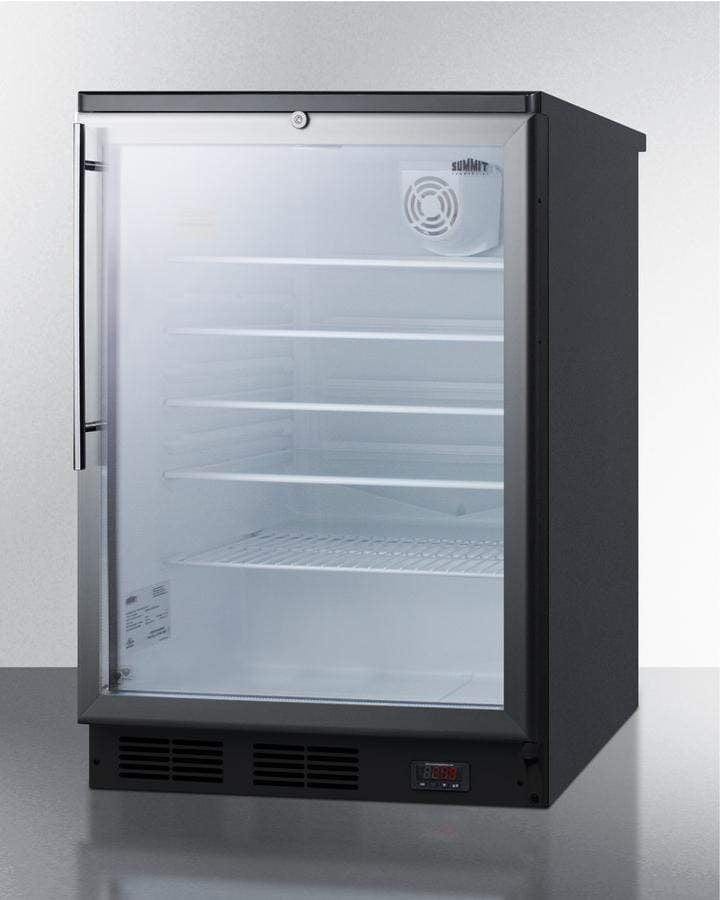 Summit Commercial 24" Built-In Automatic Defrost Craft Beer Pub Fridge SCR600BGLBIDTPUBHV Beverage Centers SCR600BGLBIDTPUBHV Wine Coolers Empire