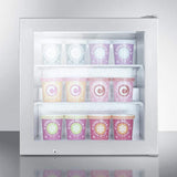 Summit Commercial Compact All-Freezer - White SCFU386 Freezers SCFU386 Wine Coolers Empire