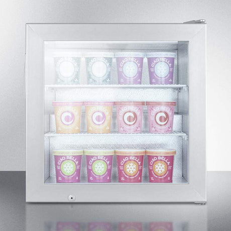 Summit Commercial Compact All-Freezer - White SCFU386 Freezers SCFU386 Wine Coolers Empire