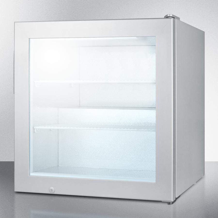 Summit Commercial Display Compact Beer Freezer - White SCFU386FROST Beverage Centers SCFU386FROST Wine Coolers Empire