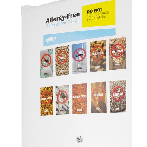 Summit Compact Allergy-Free All-Refrigerator AZAR27W Wine Coolers Empire