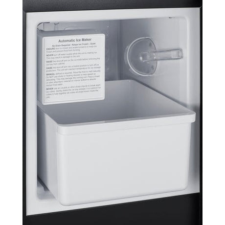 Summit Left Hinge Stainless Steel Ice Maker BIM26LHD Ice Makers BIM26LHD Wine Coolers Empire