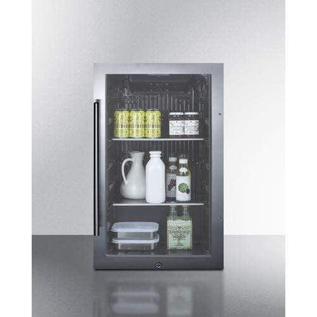 Summit Shallow Depth Indoor/Outdoor Beverage Cooler SPR488BOS Beverage Centers SPR488BOS Wine Coolers Empire