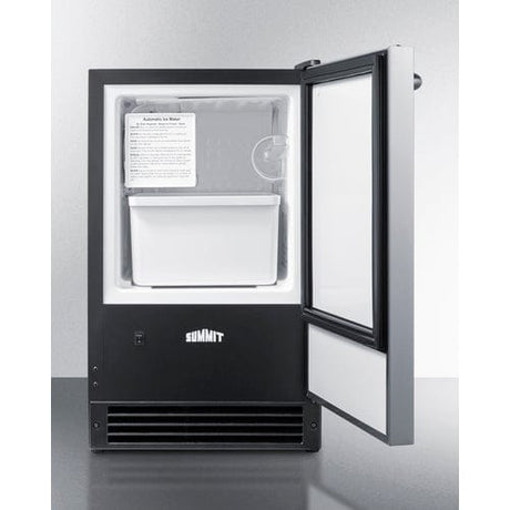Summit Stainless Steel Built-In Ice Maker BIM26 Ice Makers BIM26 Wine Coolers Empire