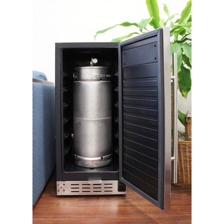 Sunpentown 2.9 cu.ft. Stainless Steel Under-Counter Beer Froster BF-314U Kegerators BF-314U Wine Coolers Empire