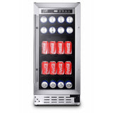 Sunpentown 92-can Under-Counter Beverage Fridge BC-92US Beverage Centers BC-92US Wine Coolers Empire