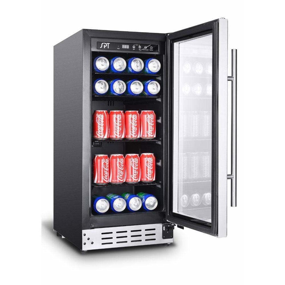 Sunpentown 92-can Under-Counter Beverage Fridge BC-92US Beverage Centers BC-92US Wine Coolers Empire