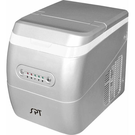 Sunpentown Portable Ice Maker - Silver IM-123S Ice Makers IM-123S Wine Coolers Empire