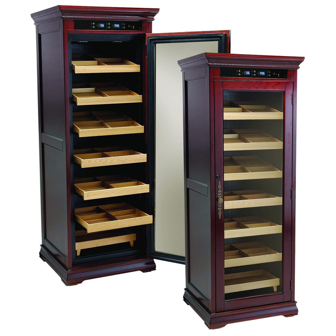 The Remington Electric Cabinet Cigar Humidor Humidor Wine Coolers Empire