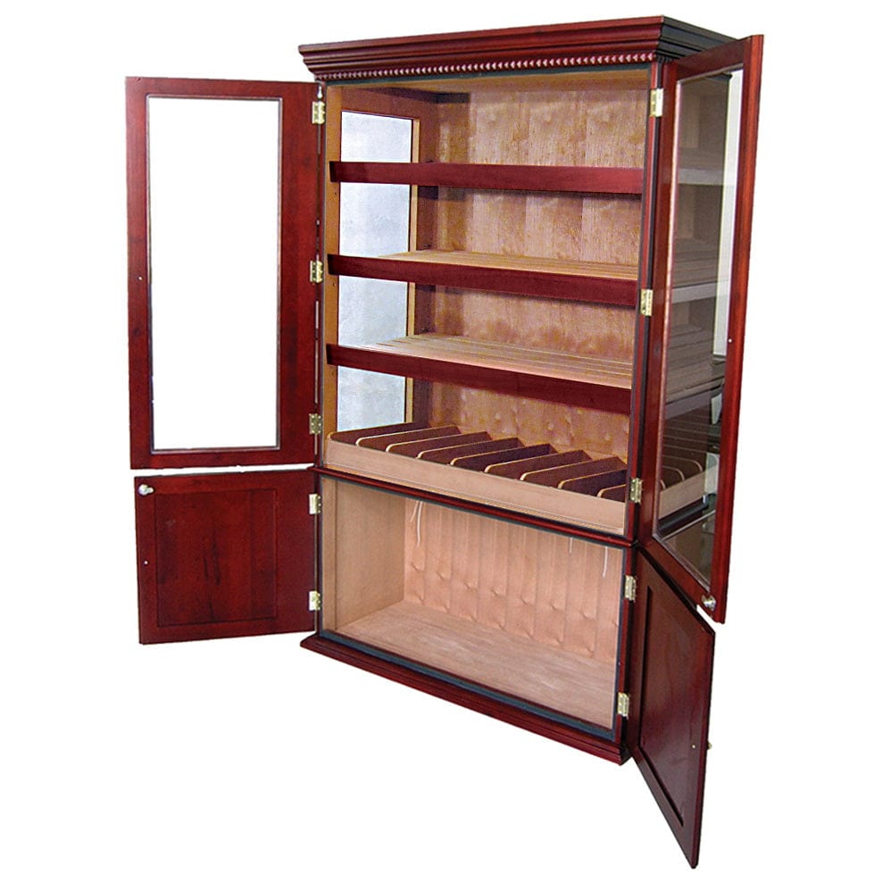 The Saint Regis 4,000 Cabinet Cigar Humidor Wine Coolers Empire