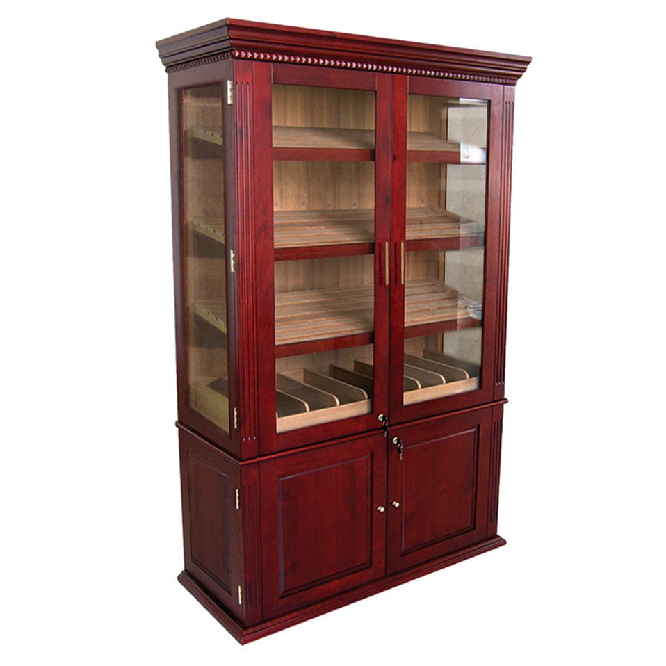 The Saint Regis 4,000 Cabinet Cigar Humidor Wine Coolers Empire