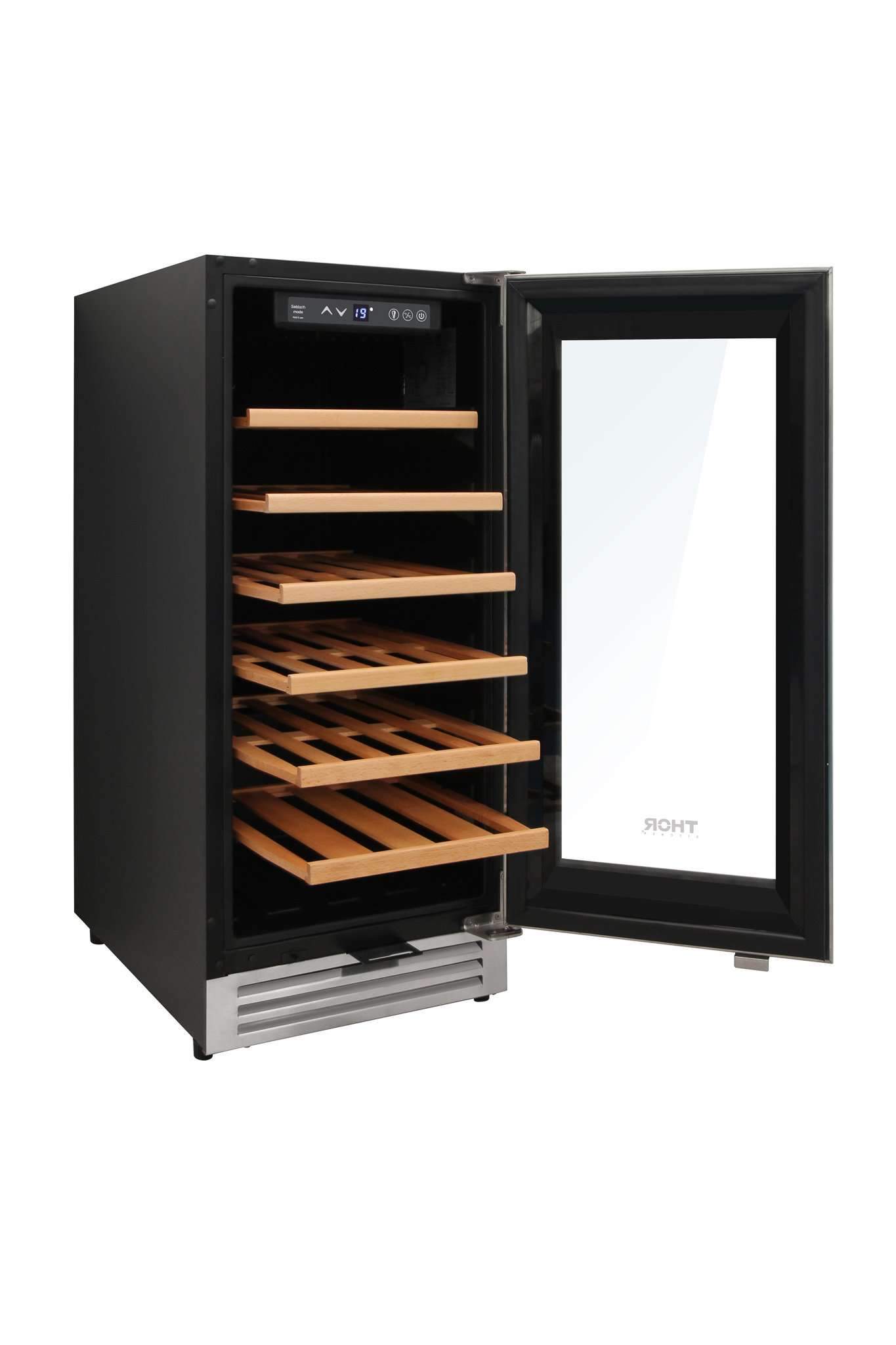 Thor Kitchen 15” Built-in Wine Cooler with 33-Bottle Capacity and Sabbath Mode (TWC1501) Wine Coolers Empire