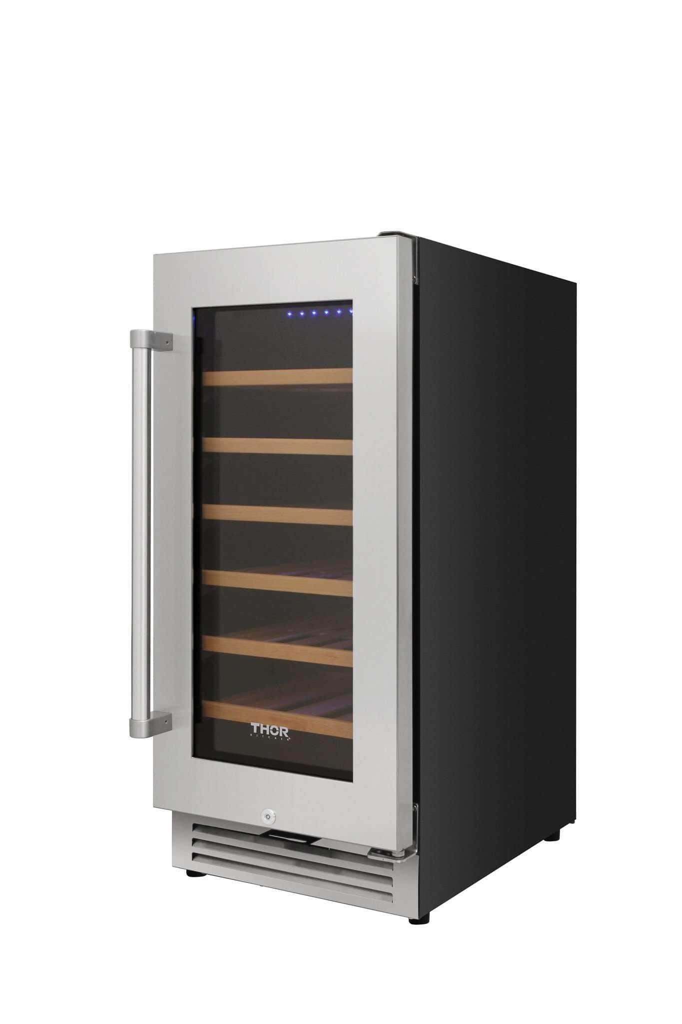 Thor Kitchen 15” Built-in Wine Cooler with 33-Bottle Capacity and Sabbath Mode (TWC1501) Wine Coolers Empire