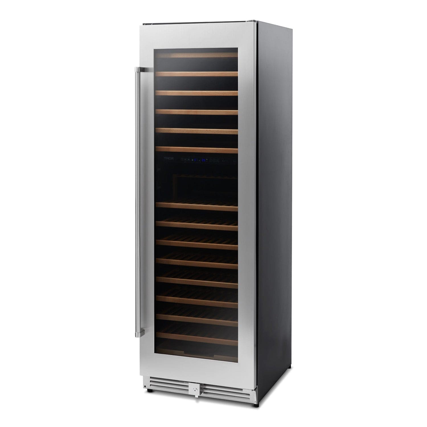 Thor Kitchen 24” Freestanding Wine Cooler with 162-Bottle Capacity and Dual Zone in Stainless Steel (TWC2403DI) Wine Coolers Empire