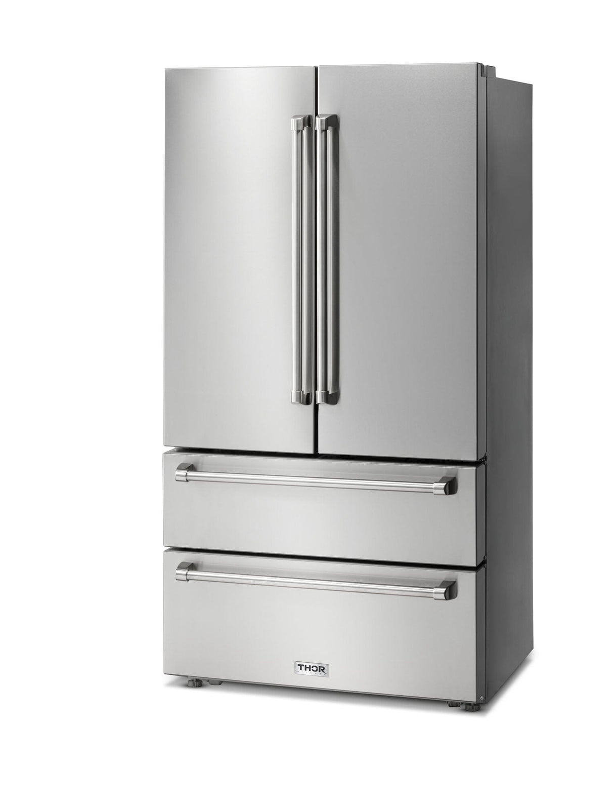 Thor Kitchen 36" French Door 22.5 Cu.Ft Freestanding With Ice Maker Refrigerator TRF3602 Refrigerators TRF3602 Wine Coolers Empire