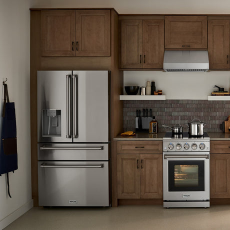 Thor Kitchen 36-Inch French Door with Ice And Water Dispenser Refrigerator TRF3601FD Refrigerators TRF3601FD Wine Coolers Empire